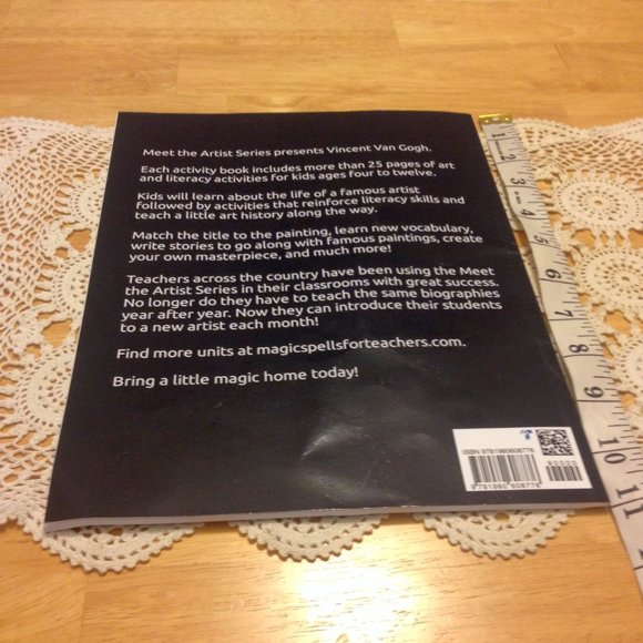 Activity Book for Artistic Kids, About Van Gogh - Picture 2 of 9